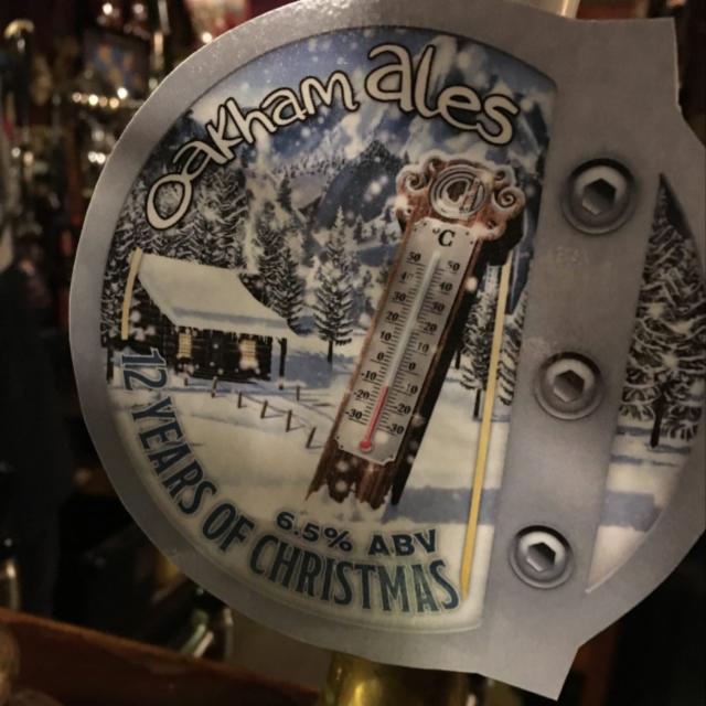 12 Years of Christmas 6.5%, Oakham Ales, England