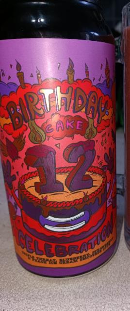 12th Birthday Cake Celebration - Triple Threat Blueberry, Strawberry 5.5%, Amundsen Bryggeri, Norway