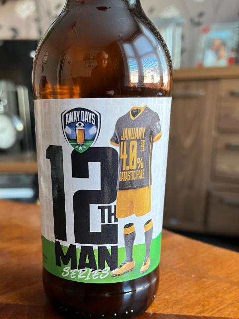 12th Man Series - January 2023 Datastic Pale 4.0%, Away Days Beer Company, England