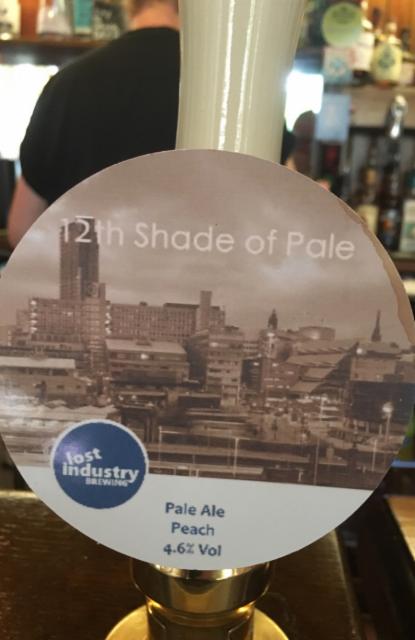 12th Shade Of Pale 4.6%, Lost Industry Brewing, England