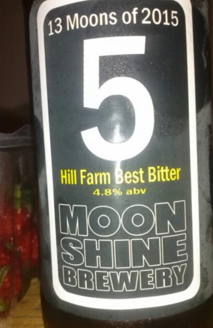 13 Moons # - No.5 Hill Farm Best Bitter 4.8%, Moonshine Brewery, England