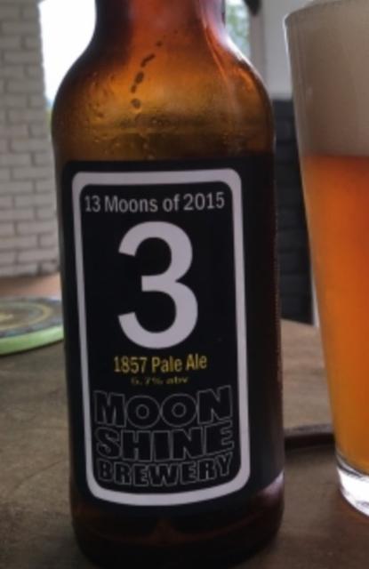 13 Moons # -No.3 1857 Pale Ale 5.7%, Moonshine Brewery, England