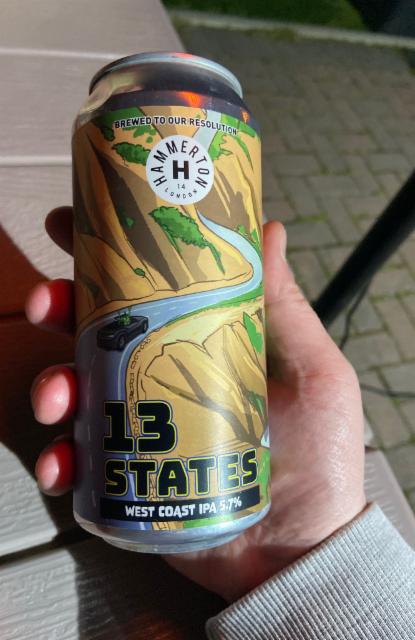 13 States 5.7%, Hammerton Brewery, England