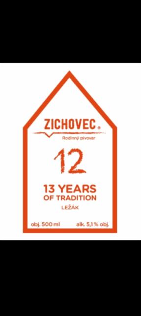 13 years of tradition 12, Rodinný Pivovar Zichovec