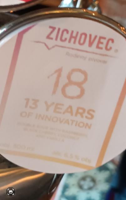 13 yers of innovation 18 6.5%, Rodinný Pivovar Zichovec, Czech Republic