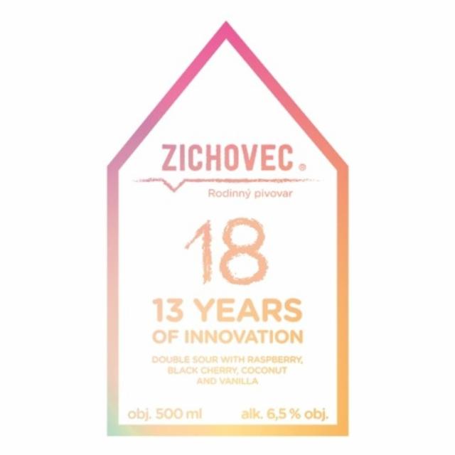 13 Years of Innovation 18 6.5%, Rodinný Pivovar Zichovec, Czech Republic