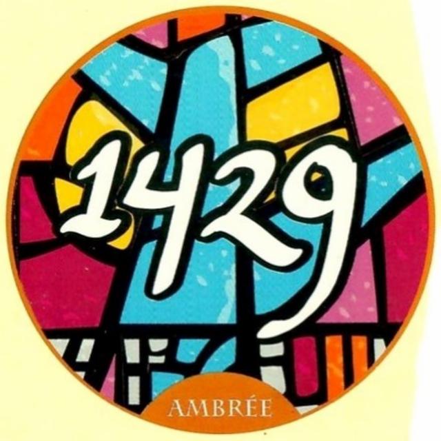 1429 Ambrée 5.0%, Brasserie Orita - Octopus, France