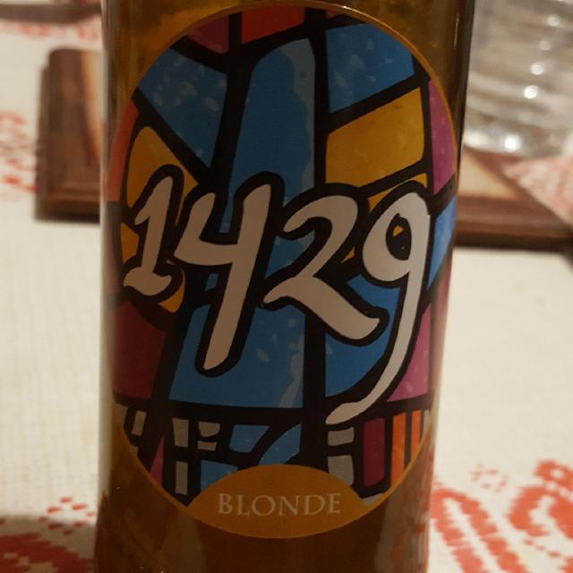 1429 blonde 5.9%, Brasserie Orita - Octopus, France
