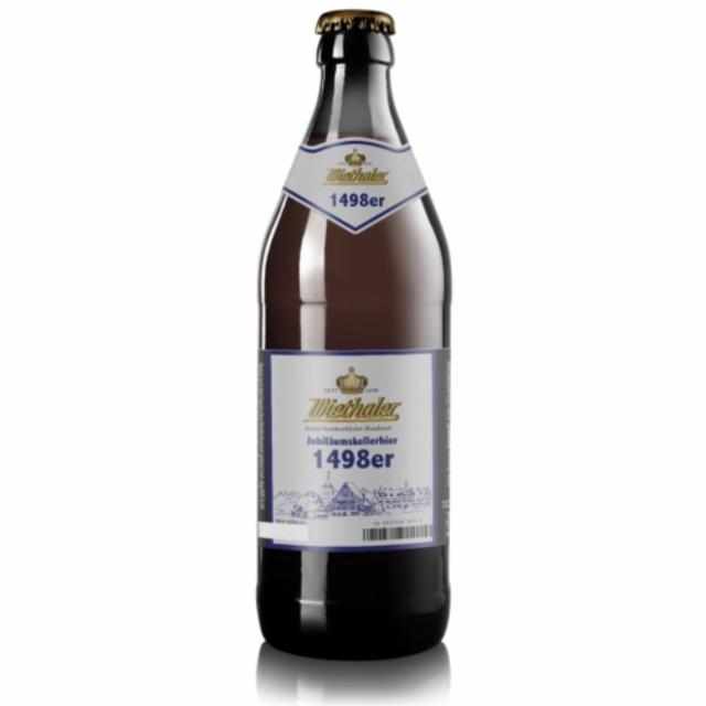 1498er Jubiläums-Kellerbier 5.3%, Brauerei Wiethaler, Germany