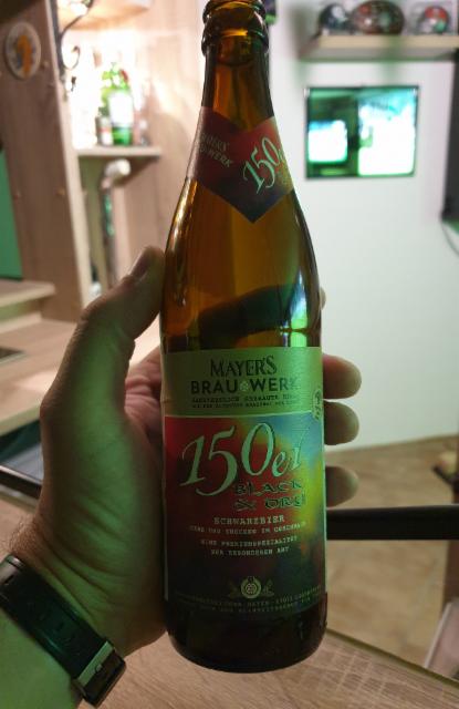 150er Black & Dry 4.7%, Privatbrauerei Gebr. Mayer, Germany