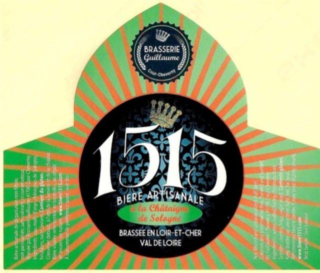 1515 À La Châtaigne De Sologne 5.0%, Brasserie Guillaume, France