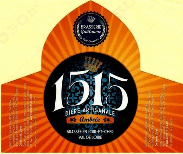 1515 Ambrée 6.5%, Brasserie Guillaume, France
