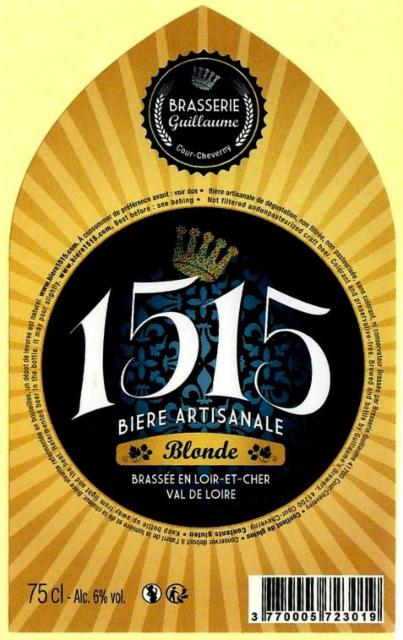 1515 Blonde, Brasserie Guillaume