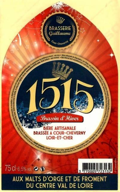 1515 Brassin D'Hiver 6.5%, Brasserie Guillaume, France