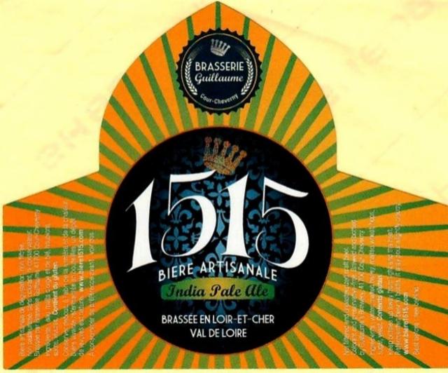 1515 IPA 7.0%, Brasserie Guillaume, France