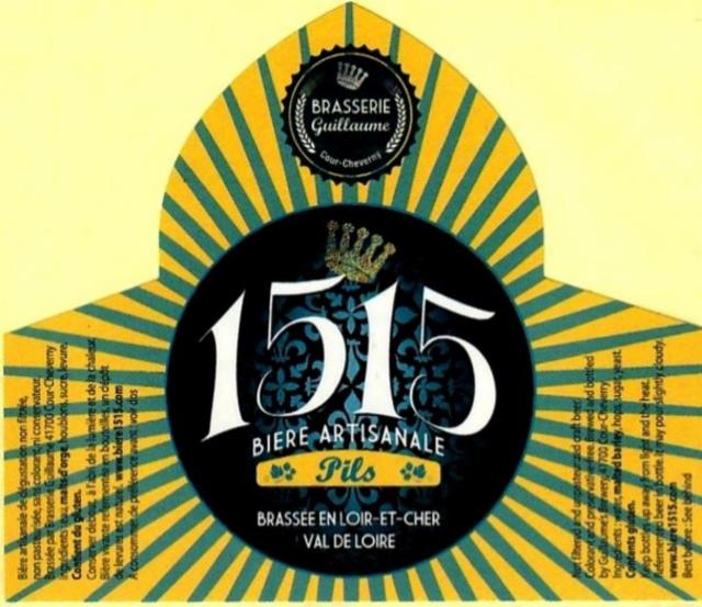 1515 Pils 5.0%, Brasserie Guillaume, France