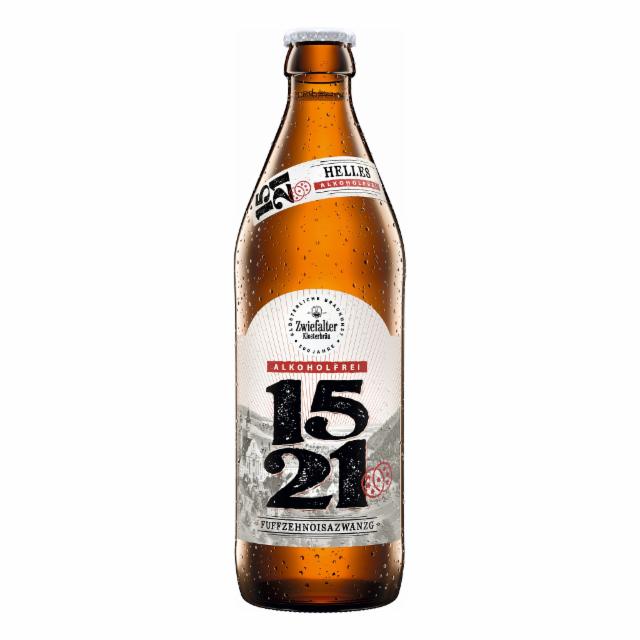 1521 alkoholfrei 0.5%, Zwiefalter Klosterbräu, Germany