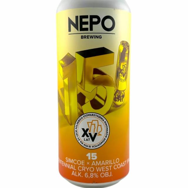15 6.8%, Nepo Brewing (Browar Nepomucen), Poland