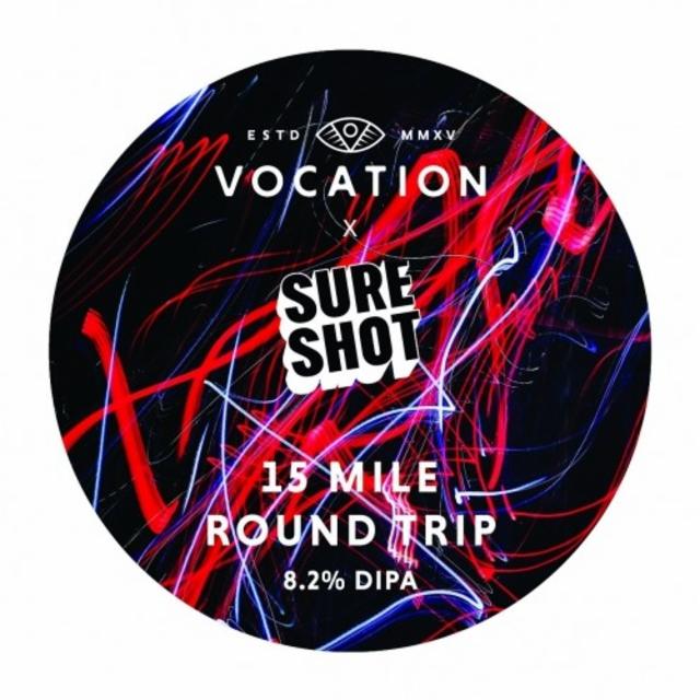 15 Mile Round Trip 8.0%, Vocation Brewery, England