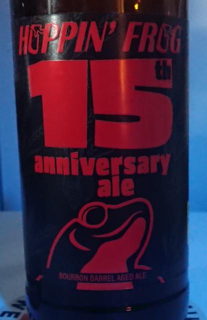 15th Anniversary Ale 15.0%, Hoppin' Frog Brewery, United States