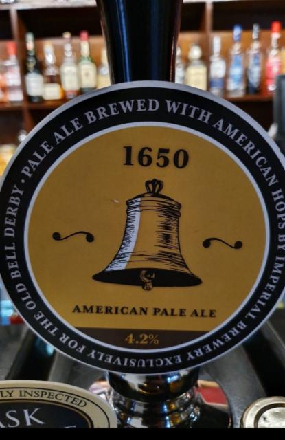 1650 American Pale Ale 4.2%, Imperial Brewery, England