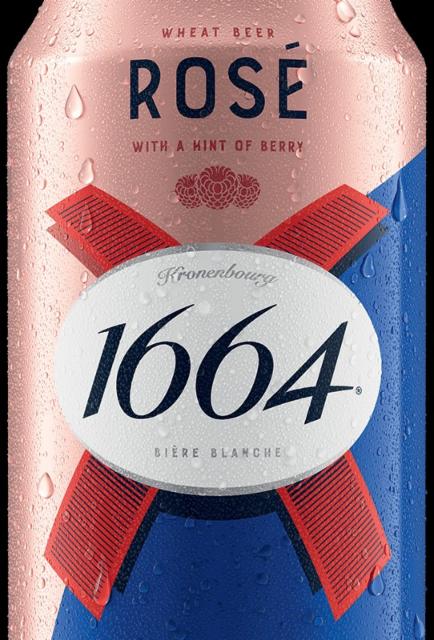 1664 Rosé 4.5%, Browar Bosman (Carlsberg Polska S.A.), Poland