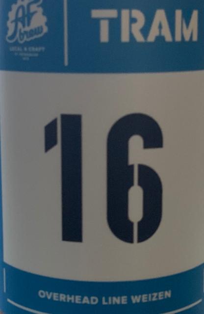 16 Overhead Line Weizen 4.5%, AF Brew, Russia