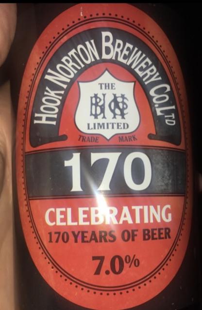 170 7.0%, Hook Norton Brewery, England