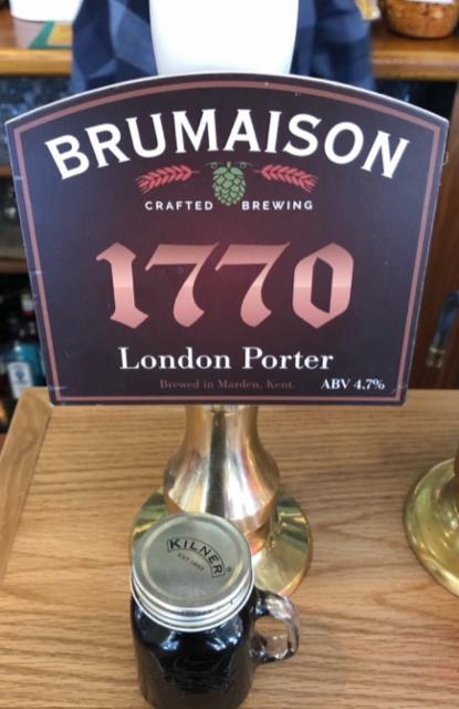 1770 London Porter 4.7%, Brumaison Ltd, England