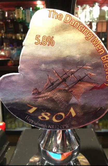 1801 5.8%, The Dancing Men Brewery, England