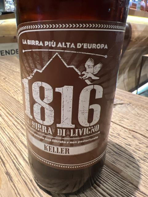 1816 Keller 3.2%, Birrificio Livigno, Italy