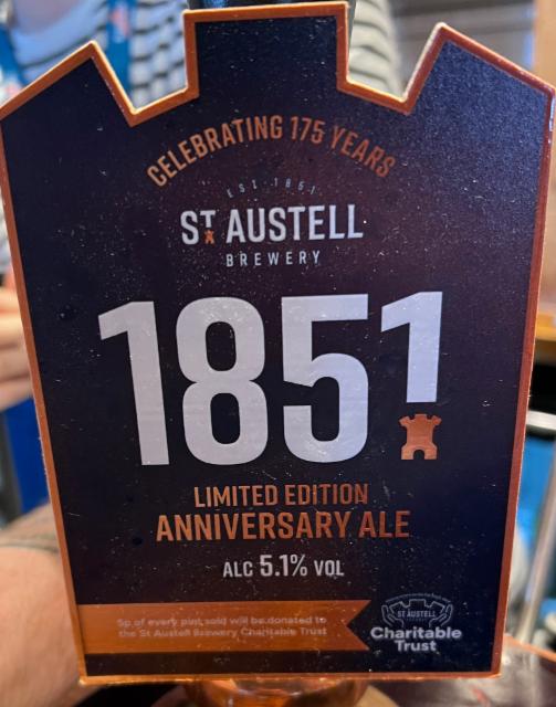 1851, St Austell Brewery
