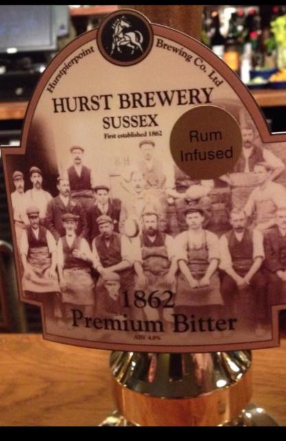 1862 Premium Bitter 4.8%, Hurst Brewery, England