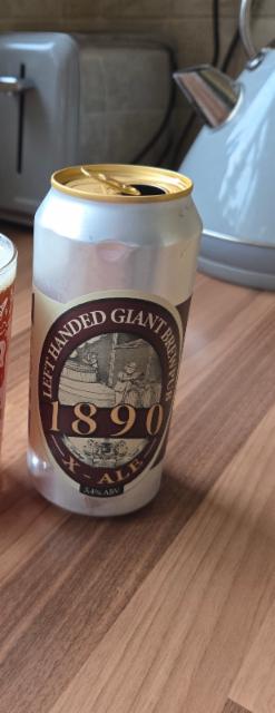 1890 X Ale 5.4%, Left Handed Giant Brewing, England