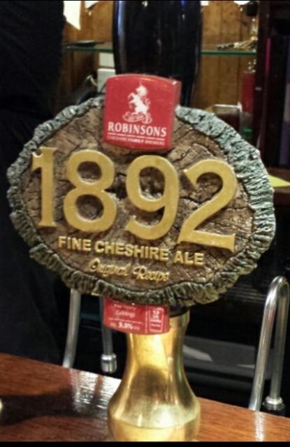 1892 3.3%, Robinsons Brewery, England