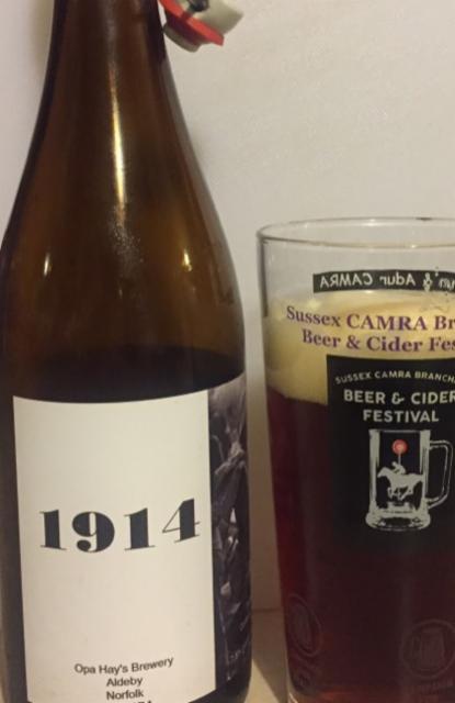 1914 7.8%, Opa Hay's Brewery, England