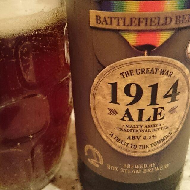 1914 Ale 4.2%, Box Steam Brewery, England