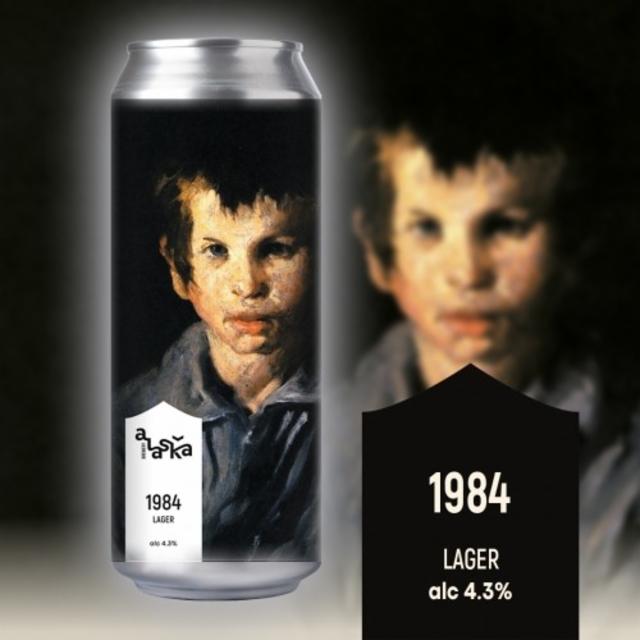 1984 4.3%, Alaska Brewery, Russia