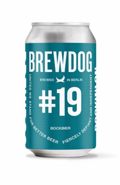 Pilot #19 Bockbier 7.2%, BrewDog Deutschland, Germany