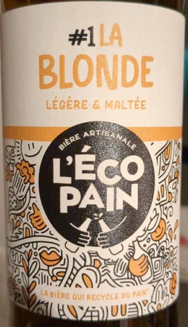 #1 La Blonde 5.0%, L'Éco Pain, France