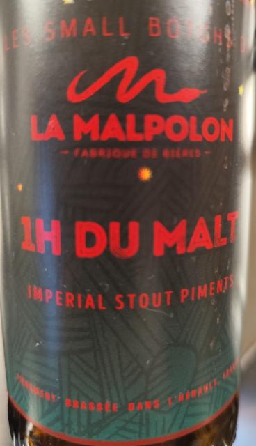 1H Du Malt 11.6%, Brasserie La Malpolon, France