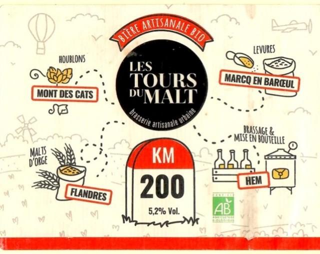 200 Km 5.2%, Les Tours Du Malt, France
