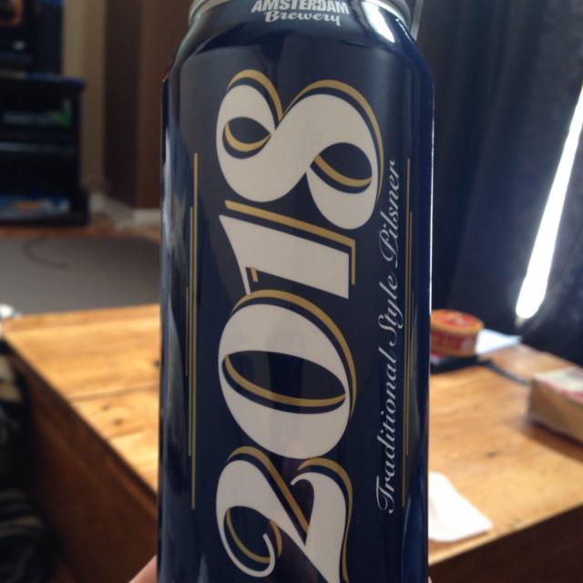 2018 Traditional Style Pilsner 5.0%, Amsterdam Brewing Company, Canada