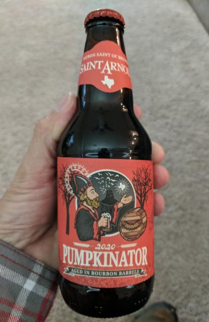 2020 Pumpkinator in Bourbon Barrels 12.9%, Saint Arnold Brewing Company, United States