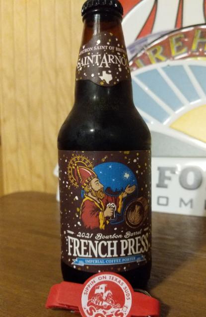 2021 Bourbon Barrel French Press 9.9%, Saint Arnold Brewing Company, United States