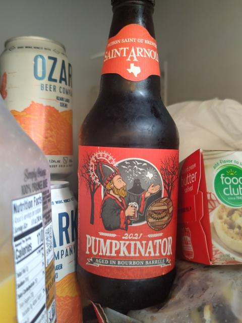 2021 Pumpkinator Aged in Bourbon Barrels 12.6%, Saint Arnold Brewing Company, United States