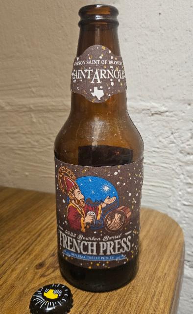 2023 Bourbon Barrel French Press 10.8%, Saint Arnold Brewing Company, United States