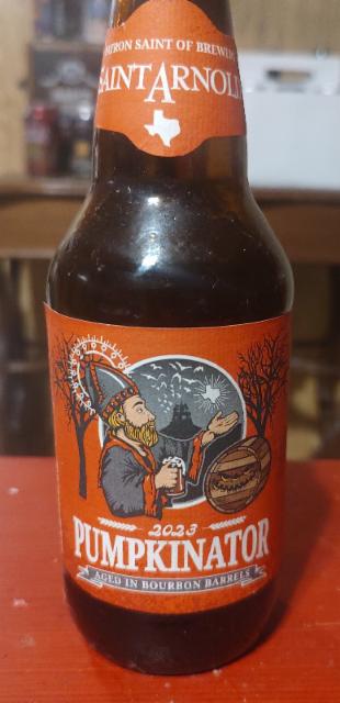 2023 Pumpkinator Aged in Bourbon Barrels 12.8%, Saint Arnold Brewing Company, United States