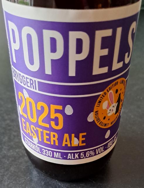 2025 Easter Ale 5.6%, Poppels Bryggeri, Sweden