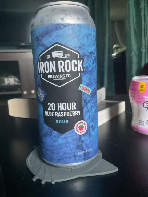 20 Hour Blue Raspberry Sour, Iron Rock Brewery